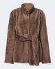 Nour Hammour Nour Hammour Elsa shearling jacket - 1