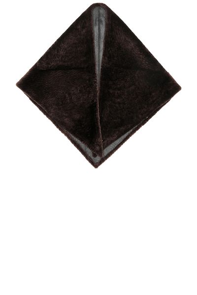 NOUR HAMMOUR NOUR HAMMOUR Foulard Shearling Headscarf