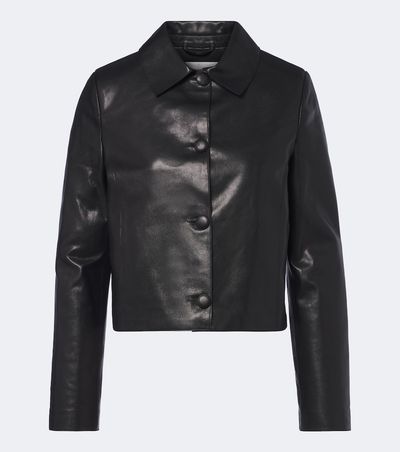 Nour Hammour Nour Hammour Hadley leather jacket