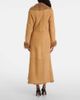 Nour Hammour Nour Hammour Joni shearling-lined suede wrap coat - 3