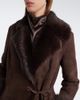 Nour Hammour Nour Hammour Joni shearling jacket - 3