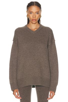 NOUR HAMMOUR NOUR HAMMOUR Jude V Neck Sweater