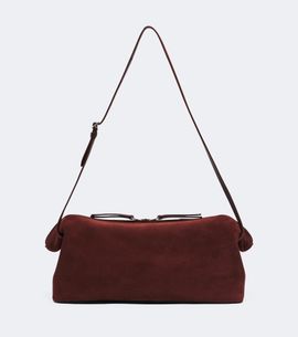 Nour Hammour Nour Hammour Kenza suede shoulder bag