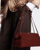 Nour Hammour Nour Hammour Kenza suede shoulder bag - 2