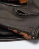 Nour Hammour Nour Hammour Leopard-print calf hair and leather gloves - 2