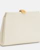 Nour Hammour Nour Hammour Lou leather clutch - 4