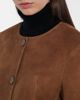 Nour Hammour Nour Hammour Maud suede jacket - 4