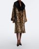 Nour Hammour Nour Hammour Nina tiger-print shearling coat - 2