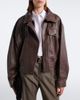 Nour Hammour Nour Hammour Quincy leather blouson jacket - 2