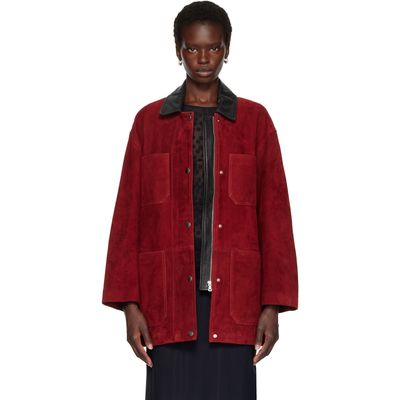 Nour Hammour Nour Hammour Red Barn Suede Jacket