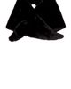 NOUR HAMMOUR NOUR HAMMOUR Sena Shearling Pull Scarf - 1