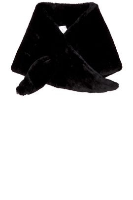 NOUR HAMMOUR NOUR HAMMOUR Sena Shearling Pull Scarf