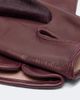 Nour Hammour Nour Hammour Silk-lined calf hair and leather gloves - 2
