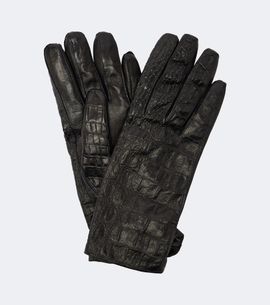 Nour Hammour Nour Hammour Silk-lined leather gloves
