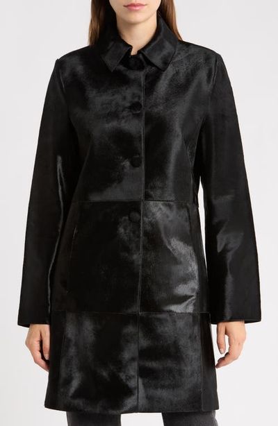 NOUR HAMMOUR NOUR HAMMOUR Stella Genuine Calf Hair Coat