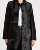 NOUR HAMMOUR NOUR HAMMOUR Stella Genuine Calf Hair Coat - 4