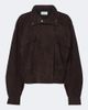 Nour Hammour Nour Hammour Suede blouson jacket - 1