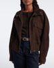 Nour Hammour Nour Hammour Suede blouson jacket - 2