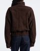 Nour Hammour Nour Hammour Suede blouson jacket - 6