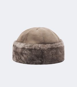 Nour Hammour Nour Hammour Toki suede and shearling hat