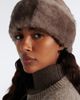 Nour Hammour Nour Hammour Toki suede and shearling hat - 5