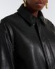 Nour Hammour Nour Hammour Toyen leather blouson jacket - 3