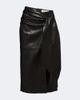 Nour Hammour Nour Hammour Viret leather skirt - 1