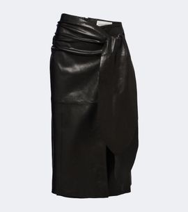 Nour Hammour Nour Hammour Viret leather skirt