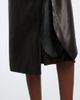 Nour Hammour Nour Hammour Viret leather skirt - 4