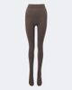Nour Hammour Nour Hammour Whit knitted cashmere and wool tights - 1
