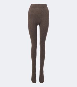 Nour Hammour Nour Hammour Whit knitted cashmere and wool tights