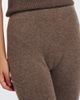 Nour Hammour Nour Hammour Whit knitted cashmere and wool tights - 3