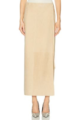 NOUR HAMMOUR NOUR HAMMOUR Wrap Skirt