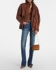 Nour Hammour Nour Hammour Zeina suede shoulder bag - 5