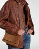 Nour Hammour Nour Hammour Zeina suede shoulder bag - 6
