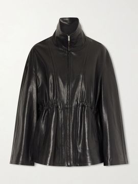 NOUR HAMMOUR Passage leather jacket