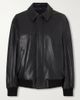 NOUR HAMMOUR Toyen leather bomber jacket - 1