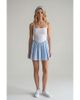 nuaje nuaje nuaje nuaje Bianca Smocked Ballerina Mini Dress - 1
