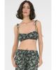 nuaje nuaje nuaje nuaje Nova Shirred Cotton Bandeau - 1