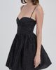 nuaje nuaje nuaje nuaje Reverie Twist Front Ruched Cotton Mini Dress - 3