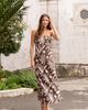 nuaje nuaje nuaje nuaje Rhea Strapless Midi Linen Dress - 2