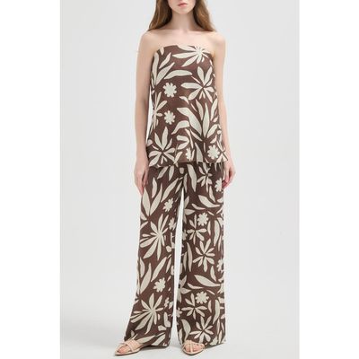 nuaje nuaje nuaje nuaje Rhea Wide-leg Linen Pant