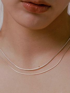 nuavo Daily embossed texture chain