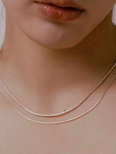 nuavo Daily embossed texture chain