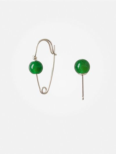 nuavo Emerald Clip Earrings