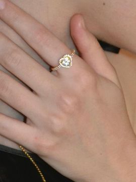nuavo Fragment heart ring G