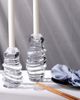 Nude Glass Nude Glass Eos Candle Holder Short - 3