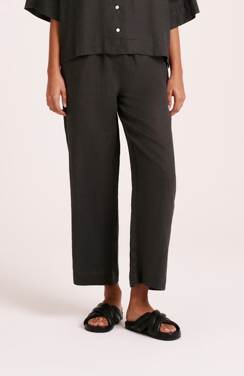 Nude Lucy Nude Lucy Lounge Linen Crop Pant