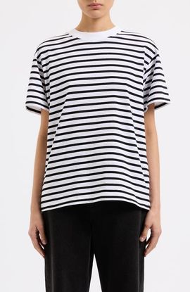 Nude Lucy Nude Lucy Stripe Boyfriend Tee