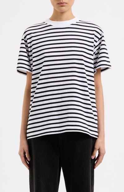 Nude Lucy Nude Lucy Stripe Boyfriend Tee
